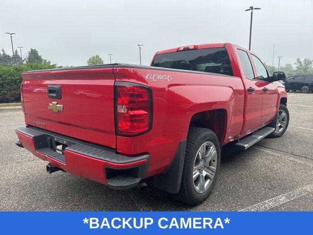2017 Red Chevrolet Silverado 1500