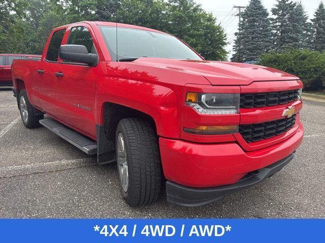 2017 Red Chevrolet Silverado 1500
