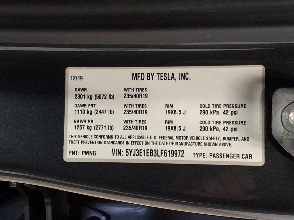 used 2020 Tesla Model 3 car, priced at $16,995