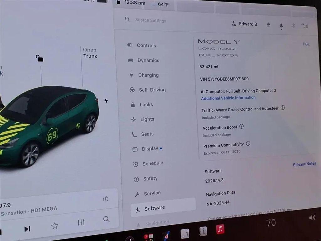 used 2021 Tesla Model Y car, priced at $24,994