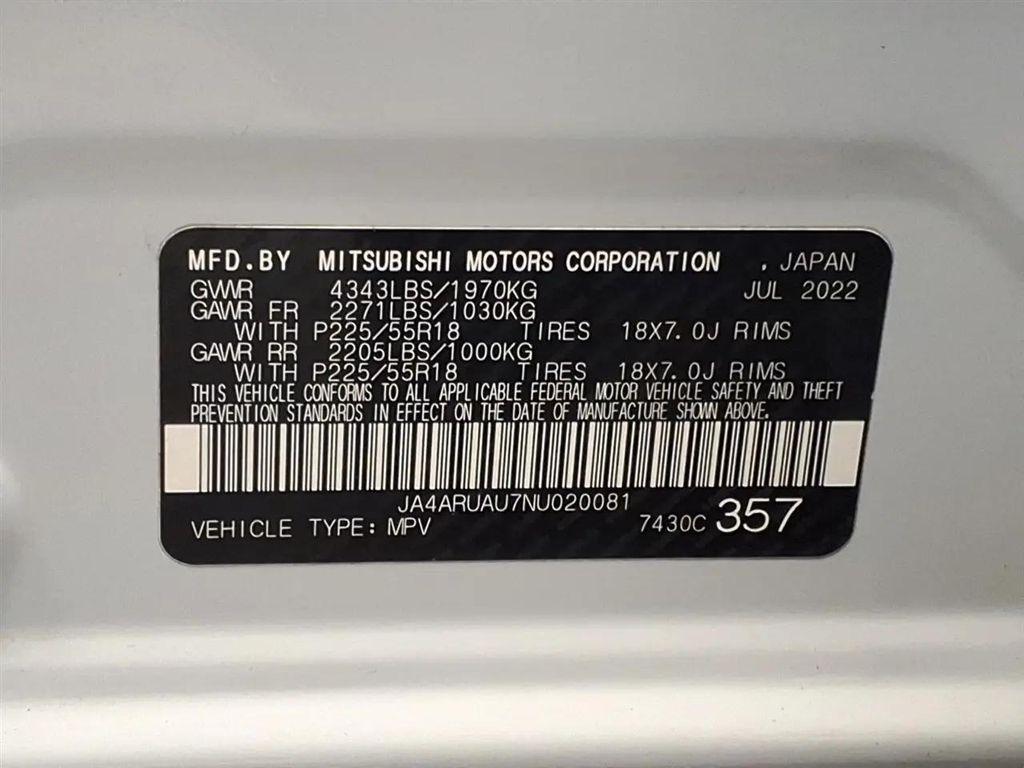 used 2022 Mitsubishi Outlander Sport car, priced at $13,494