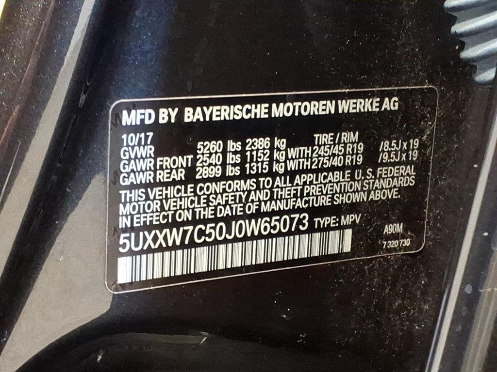 Charcoal 2018 BMW X4 M40i