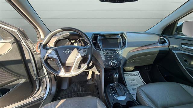 used 2017 Hyundai Santa Fe car, priced at $14,999