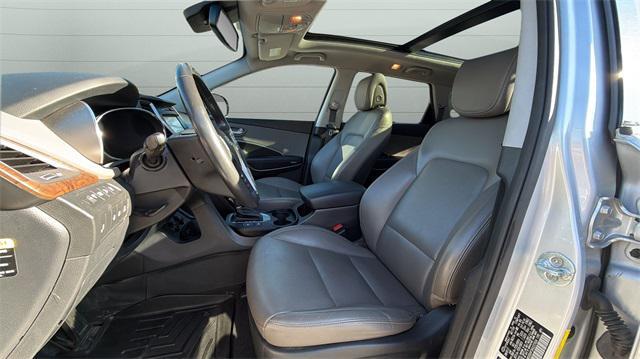 used 2017 Hyundai Santa Fe car, priced at $14,999