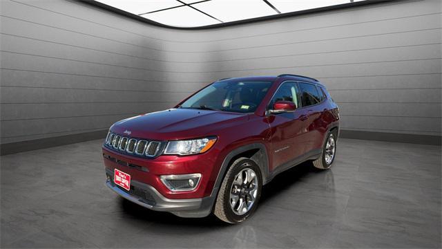 used 2021 Jeep Compass car, priced at $17,999