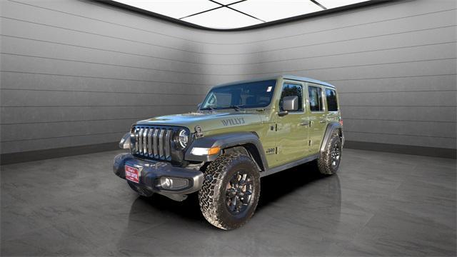 used 2022 Jeep Wrangler car, priced at $23,999