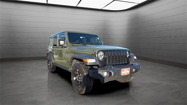 used 2022 Jeep Wrangler car, priced at $23,999