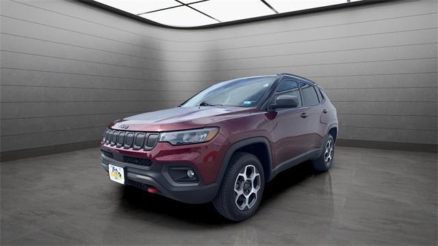 used 2022 Jeep Compass car, priced at $22,999