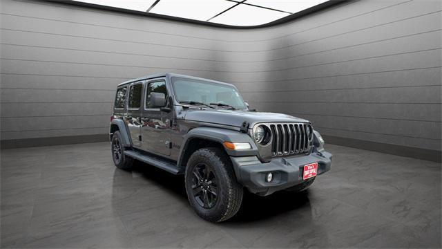 used 2021 Jeep Wrangler Unlimited car, priced at $25,999