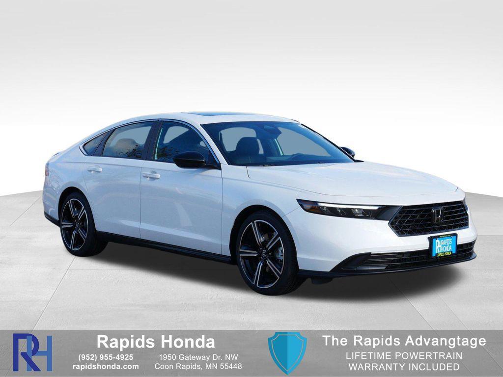 new 2025 Honda Accord Hybrid car, priced at $33,655