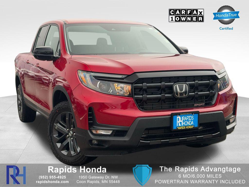 used 2025 Honda Ridgeline car, priced at $36,100