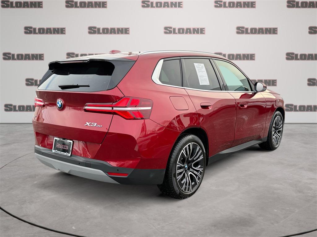 used 2025 BMW X3 car, priced at $50,796