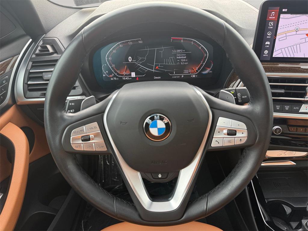 used 2023 BMW X3 car, priced at $38,982