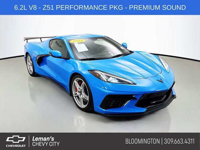 used 2023 Chevrolet Corvette car, priced at $60,995