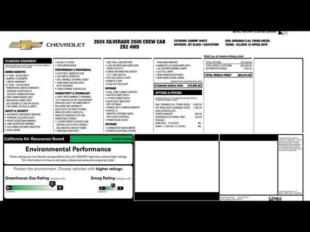 used 2024 Chevrolet Silverado 2500 car, priced at $67,495