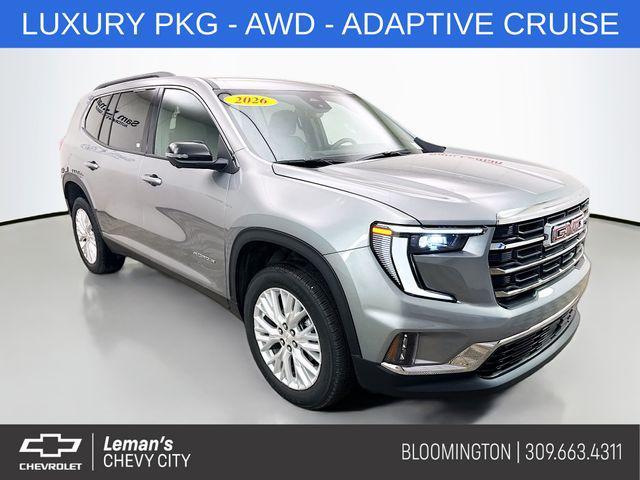 used 2026 GMC Acadia car, priced at $43,990