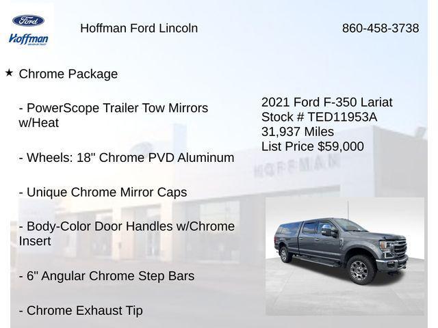 used 2021 Ford F-350 car, priced at $59,000