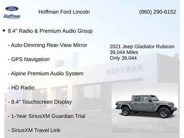 used 2021 Jeep Gladiator car, priced at $30,987