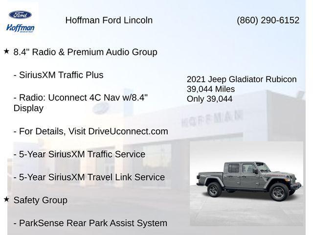 used 2021 Jeep Gladiator car, priced at $30,987