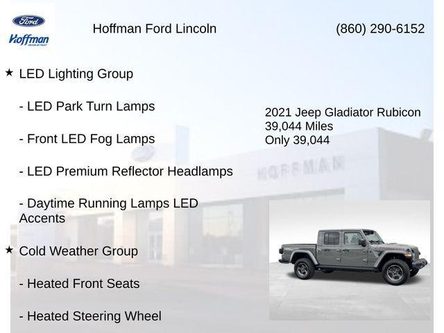 used 2021 Jeep Gladiator car, priced at $30,987