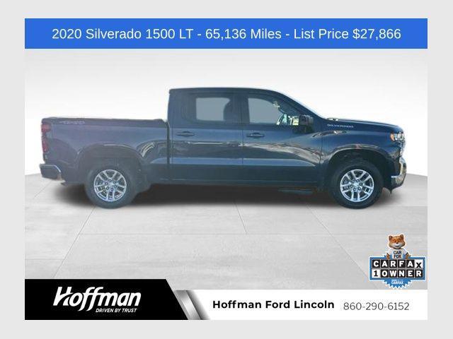 used 2020 Chevrolet Silverado 1500 car, priced at $27,866