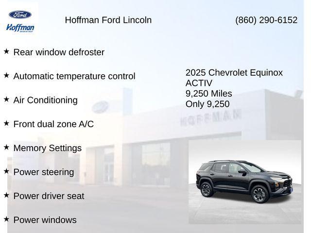 used 2025 Chevrolet Equinox car, priced at $28,000