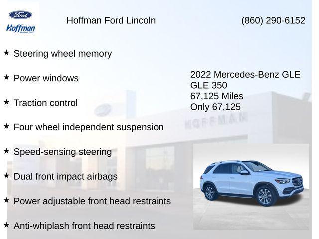 used 2022 Mercedes-Benz GLE 350 car, priced at $33,547