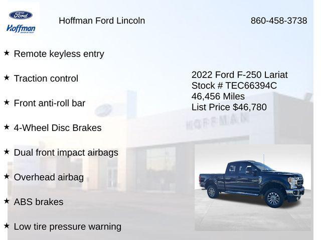used 2022 Ford F-250 car, priced at $46,780