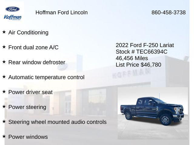 used 2022 Ford F-250 car, priced at $46,780