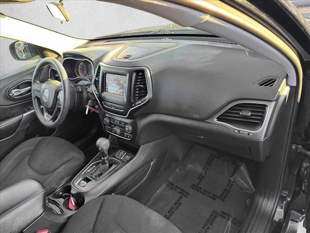 used 2019 Jeep Cherokee car, priced at $10,698