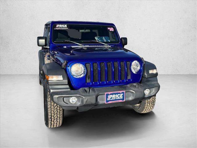 used 2018 Jeep Wrangler Unlimited car, priced at $19,998