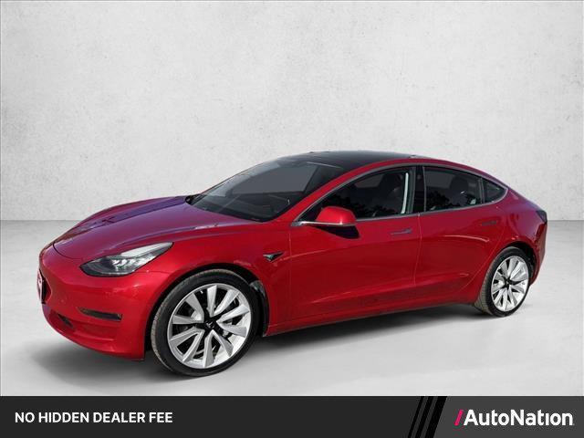 used 2018 Tesla Model 3 car, priced at $25,400