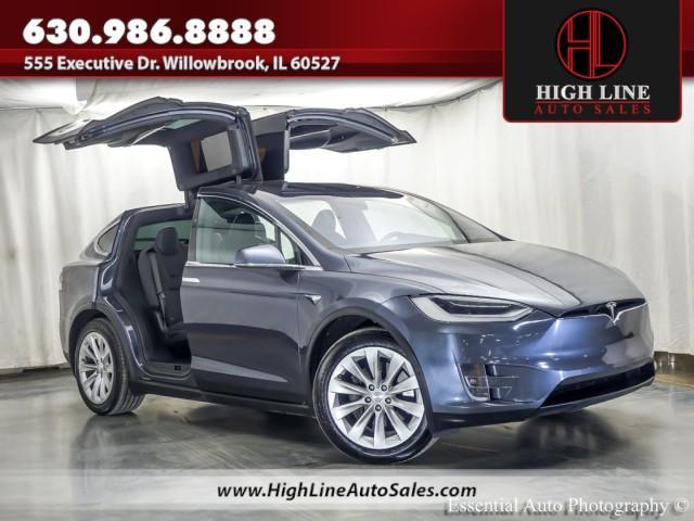 used 2020 Tesla Model X car, priced at $24,995