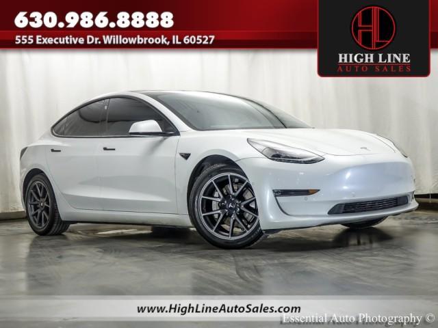 used 2021 Tesla Model 3 car, priced at $17,995