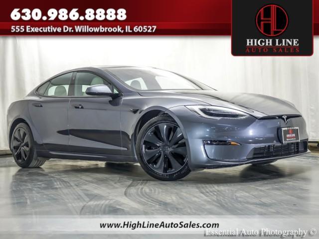used 2022 Tesla Model S car, priced at $44,995