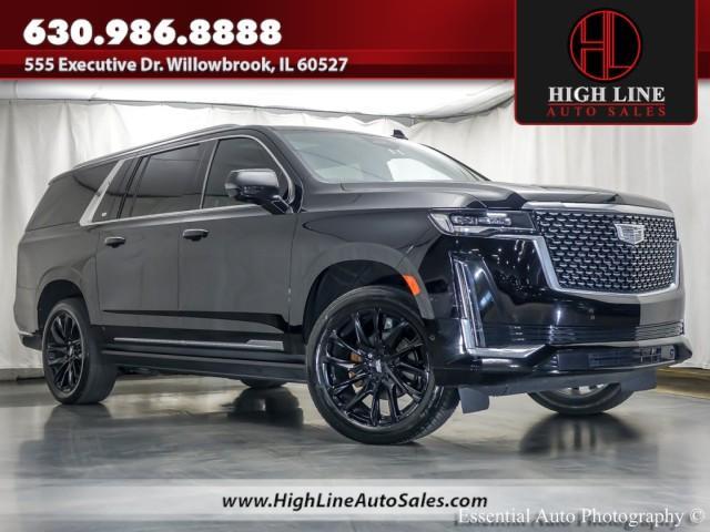used 2021 Cadillac Escalade ESV car, priced at $63,995