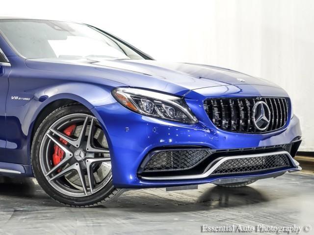 used 2018 Mercedes-Benz AMG C 63 car, priced at $42,995