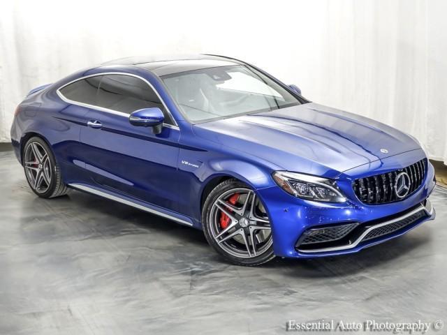 used 2018 Mercedes-Benz AMG C 63 car, priced at $42,995