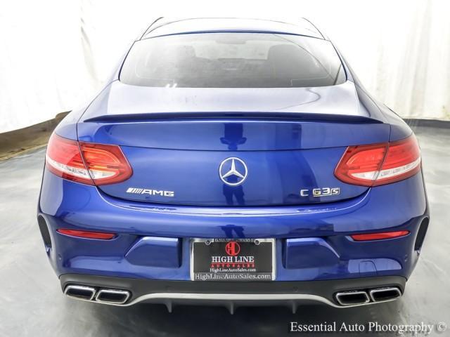 used 2018 Mercedes-Benz AMG C 63 car, priced at $42,995