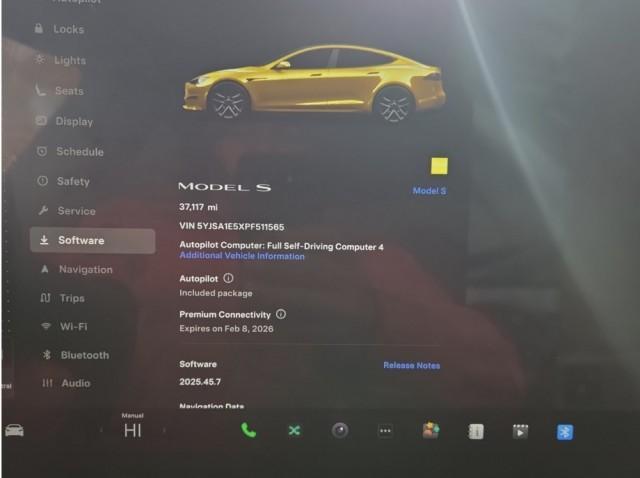 used 2023 Tesla Model S car, priced at $55,995