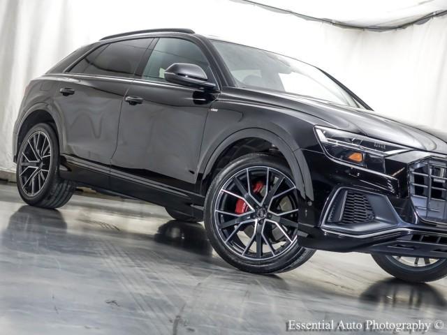 used 2020 Audi Q8 car, priced at $38,995