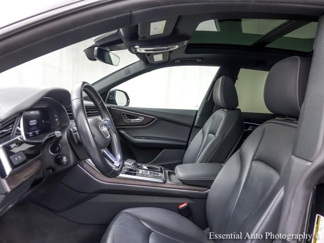 used 2020 Audi Q8 car, priced at $38,995