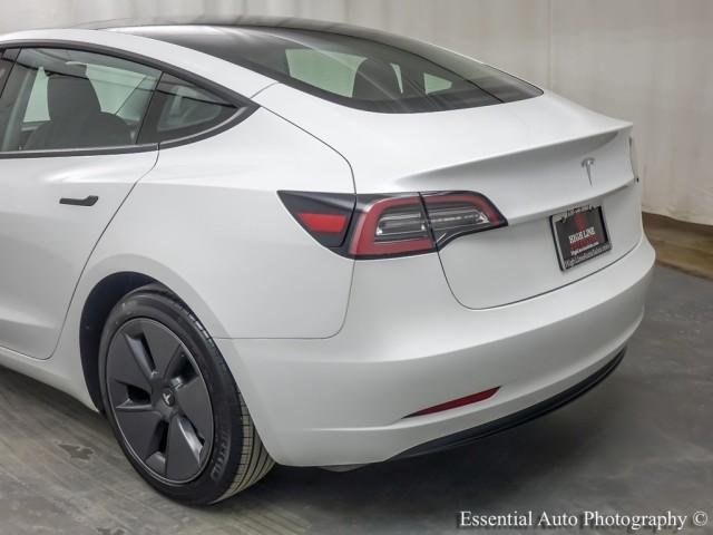 used 2023 Tesla Model 3 car, priced at $21,995
