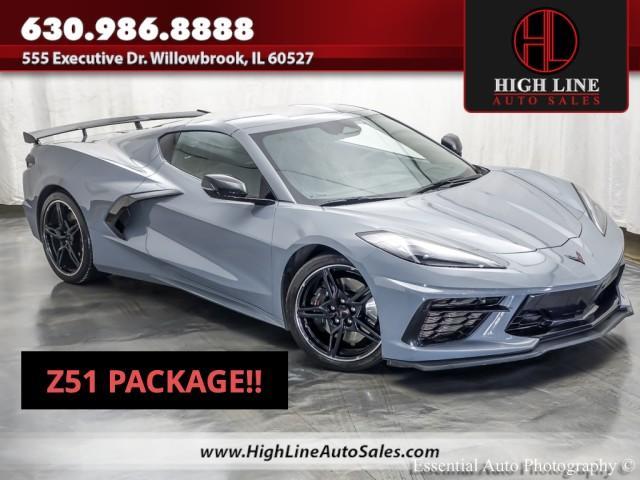 used 2025 Chevrolet Corvette car, priced at $61,775