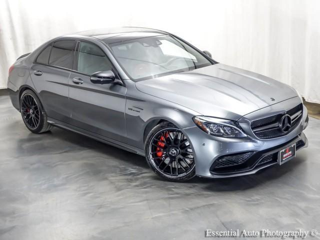 used 2018 Mercedes-Benz AMG C 63 car, priced at $44,995