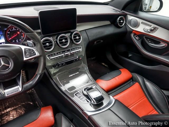 used 2018 Mercedes-Benz AMG C 63 car, priced at $44,995