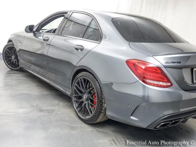 used 2018 Mercedes-Benz AMG C 63 car, priced at $44,995