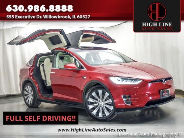 used 2019 Tesla Model X car, priced at $31,995