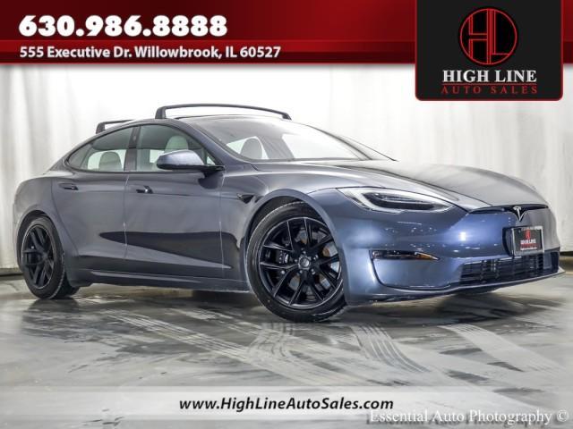 used 2022 Tesla Model S car, priced at $41,995