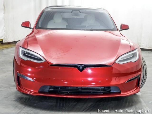 used 2021 Tesla Model S car, priced at $35,695